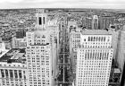 Broad Street (aerial) (b/w)