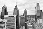 Philly Skyline (b/w)