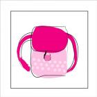 Red and Pink Purse