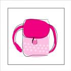 Red and Pink Purse