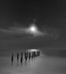 Eighteen Pilings Beneath the Rising Moon