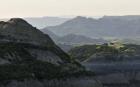 Misty Mountains And Greenery