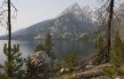 Mountain And Lake In Teton