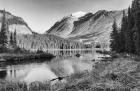 Mountain Landscape And Lake