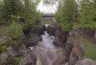 North Shore Rushing Water And Bridge