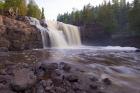 North Shore Rocky Waterfall View I