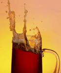 Beer Mug And Splashing Foam