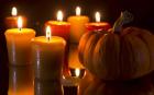 Pumpkins And Candles