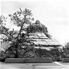 View From The Chapel B/W