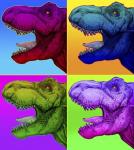 Pop Art Dinosaurs 1