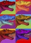 Pop Art Dinosaurs 2