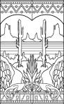 Desert Lineart