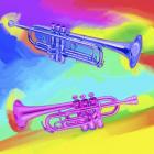 Pop Art Trumpets