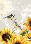Sunflower Birds II