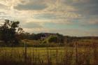 Rusty Barn At Sunset