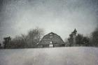 Snowing At The Old Barn