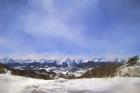 Overlooking The Mountains Of Colorado