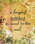 Longing Fulfilled (whimsical theme)