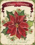 Happy Holidays - Pointsettia