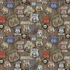 Route 66 on Wood