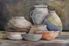Clay Pottery Still Life-A