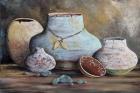 Clay Pottery Still Life-B