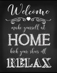 Welcome Home - Black