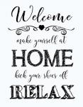 Welcome Home - White