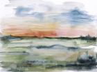 Watercolor Landscape - A