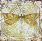 Dragonfly On Tin Tile