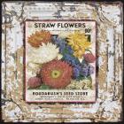 Tin Tile - Straw Flowers