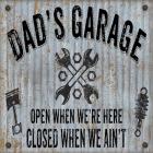 Dads Garage On Sheet Metal