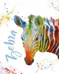 Colorful Safari Animals A