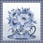 Blue Teacup Bouquet A