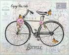 Vintage Bicycle with Map A