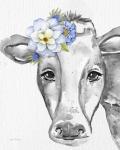 Floral Cow B