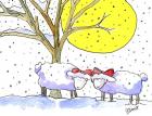 Two Sheep Xmas