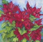 Red Oak Leaf Poinsettias