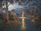 Megalong Creek Moonrise