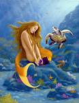 Mermaid and Turtle 2