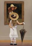 Girl In Museum