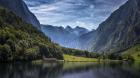 Tranquil Alpine Lake