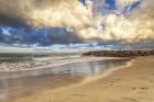 Storm Clouds Above The Jetty