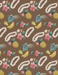 Hawaiian Brown Pattern