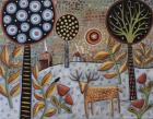 Deer And Bird 1
