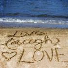 Live Laugh Love In The Sand