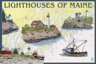 Lighthouses Of Maine