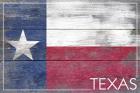 Texas Flag Wood