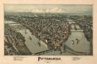 Pittsburgh Map, 1902