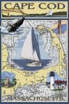 Cape Cod Massachusetts Sailboat Ad